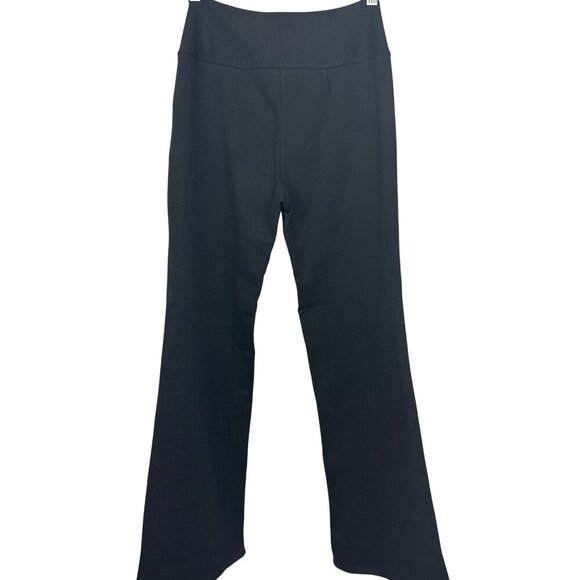 White House Black Market Womens Black Flare Pants Size 0 Made In USA - Picture 3 of 3